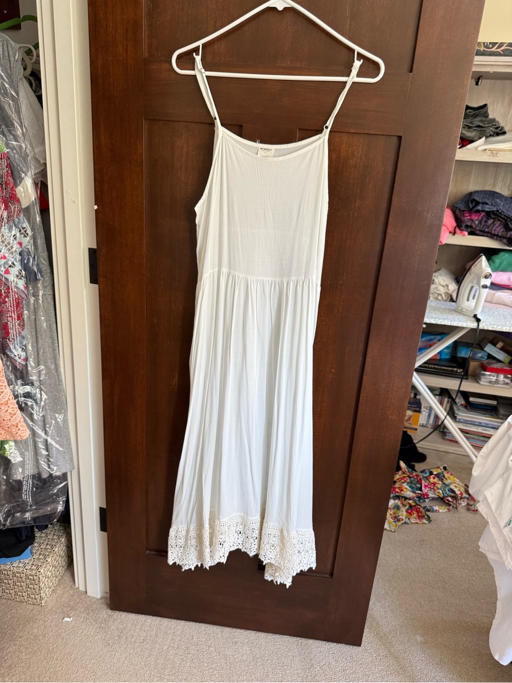 Free People Easy Breezy Slip with Crochet Hem size XS - Picture 2 of 7